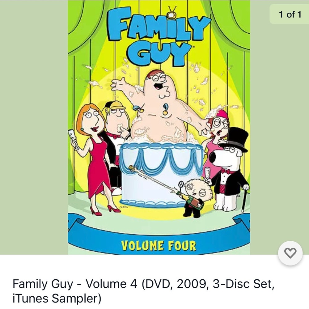 Family Guy 4 DVD set